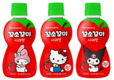 꼬소꼬미 사과맛 200ml 제품 이미지