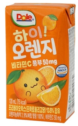 돌 하이 오렌지 120ml 제품 이미지