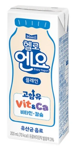매일 헬로 엔요 플레인 200ml 제품 이미지