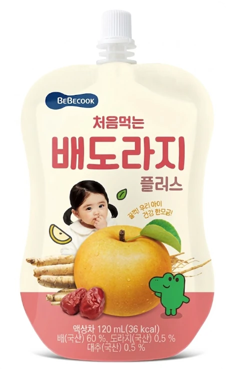 베베쿡 처음먹는 배도라지 플러스 120ml 제품 이미지