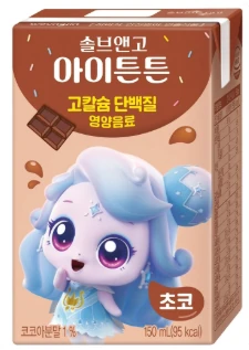 웅진 솔브앤고 아이튼튼 초코 150ml 제품 이미지