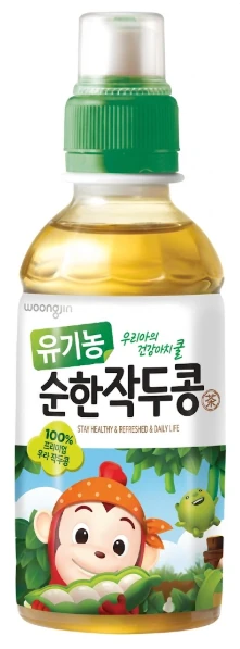 웅진 유기농 순한작두콩차 200ml 제품 이미지