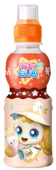 웅진 캐치 티니핑 복숭아맛 200ml 제품 이미지