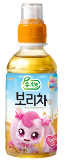 웅진 캐치 티니핑 유기농 보리차 200ml 제품 이미지