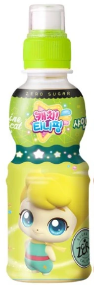 웅진 캐치 티니핑 제로 음료 샤인머스캣맛 200ml 제품 이미지