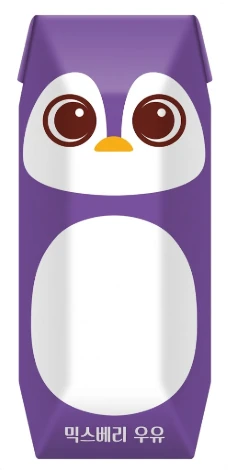 파스퇴르 꼬미루미 믹스베리 우유 125ml 제품 이미지