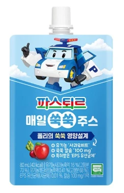 파스퇴르 매일 쑥숙 주스 사과&비트 80ml 제품 이미지