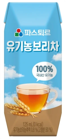 파스퇴르 유기농 보리차 125ml 제품 이미지